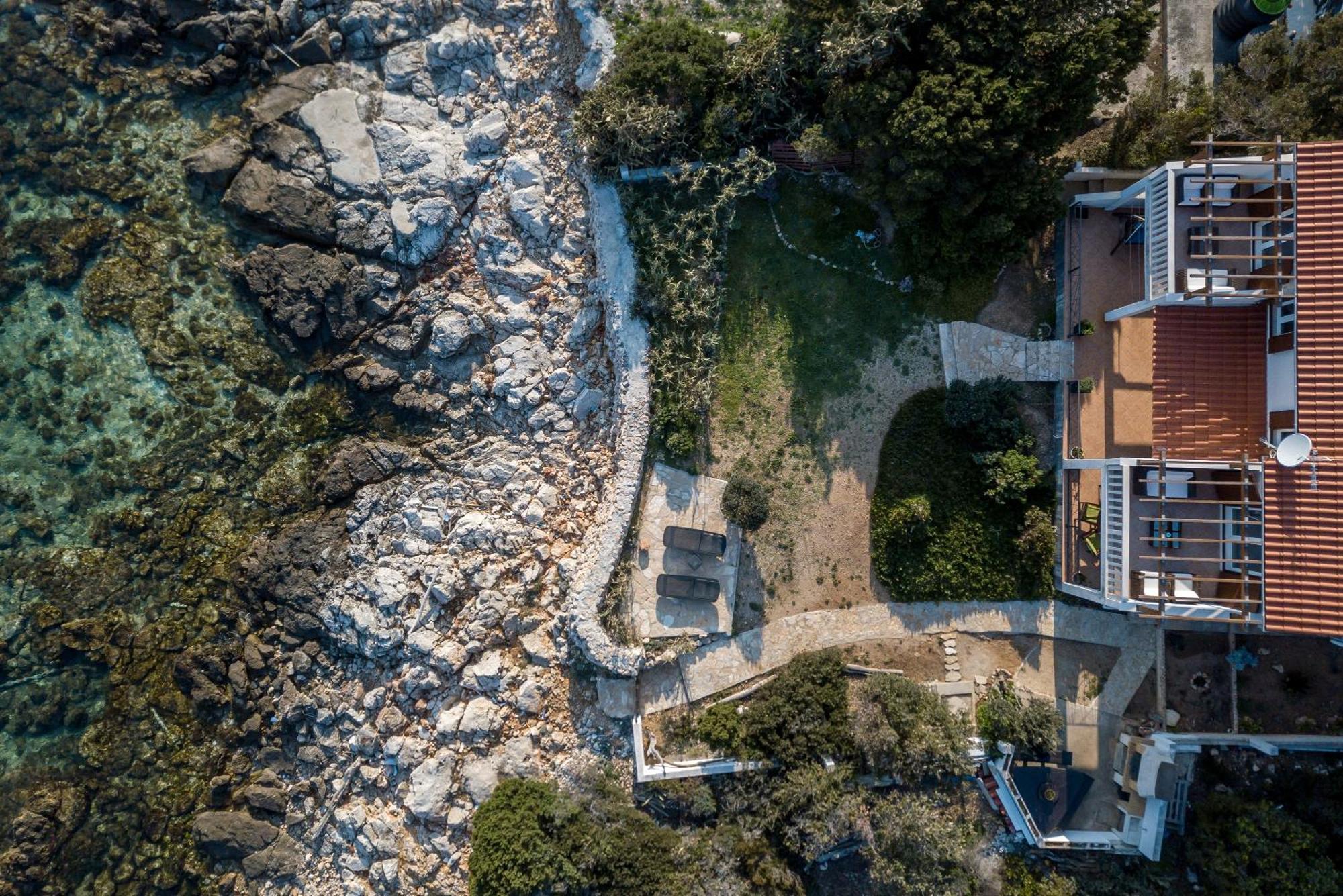 Apartments By The Sea Milna, Vis - 8946 Рукавац Екстер'єр фото